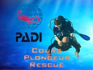 rescue Diver formation PADI Formation PADI cours plongeur Rescue Diver Equation plongée