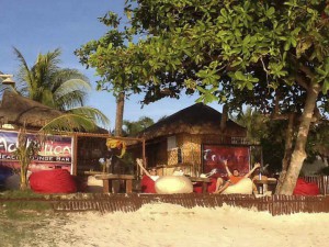 Beach bar lounge and tapas