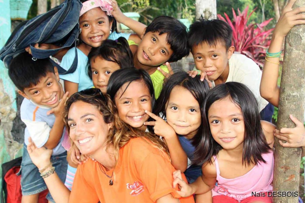 Le sourire des enfants de Bohol aux Philippines